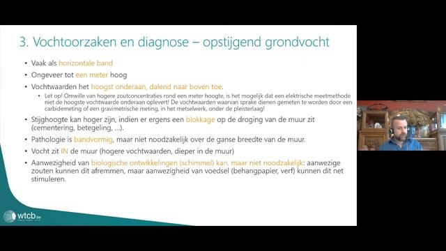 1.2 Energetische Renovatie Van Erfgoed – Vocht: Diagnose En Ingrepen In Gebouwen