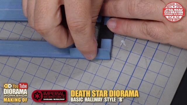 Star Wars Diorama - Death Star Basic Hallway Style B - Action Figure DIY Tutorial смотреть онлайн