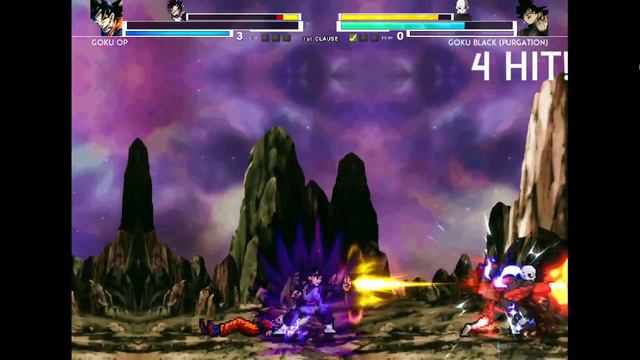 Goku DBS 3 5 OP Buff & Vegeta DBS OP VS Goku Black Purgation OP & Jiren OP in Jump Force Mugen смотреть онлайн