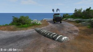 Тачки против огромных лежачих полицейских #11 На холмах — BeamNG Drive