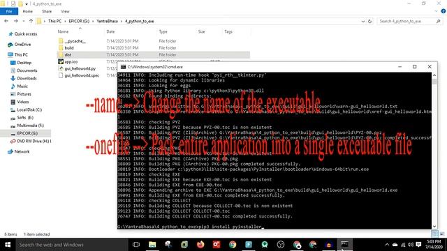How to convert python script to executable смотреть онлайн
