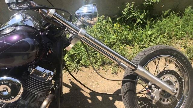 My first Chopper DragStar 400 Custom смотреть онлайн