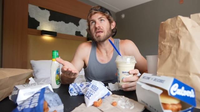 Erik's FIRST Time Eating Culvers Fast Food! смотреть онлайн
