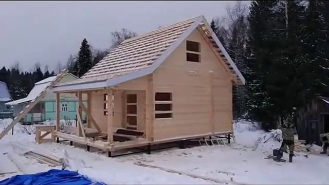 Строительство дома в Вологодском районе смотреть онлайн