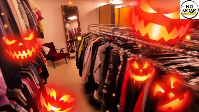 Новый секонд хенд Nа Моде обзор магазина перед Halloween ? #second #secondhand