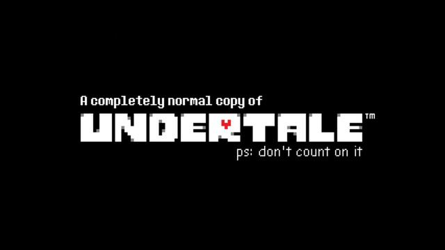 A COMPLETELY NORMAL UNDERTALE - UNDERTALE MOD DOWNLOAD! смотреть онлайн