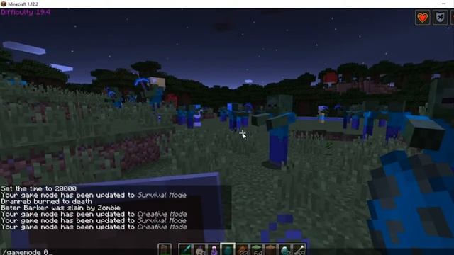 Minecraft: Guardian-Riding Zombies With Lava Buckets! Improved Mobs Mod Showcase смотреть онлайн