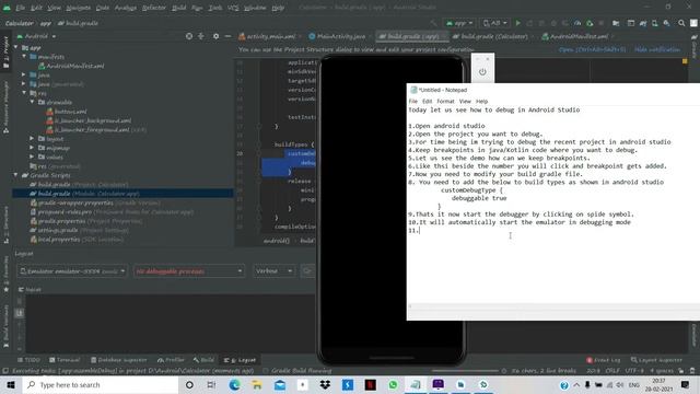 How to debug in Android Studio ||Android Debugging ||Android Studio смотреть онлайн