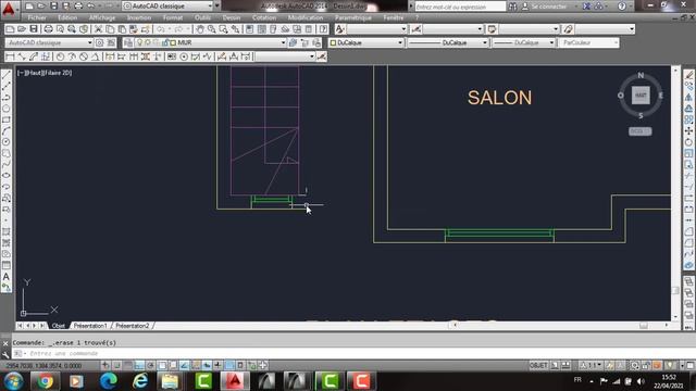 DESSIN COMPLET SUR AUTOCAD смотреть онлайн