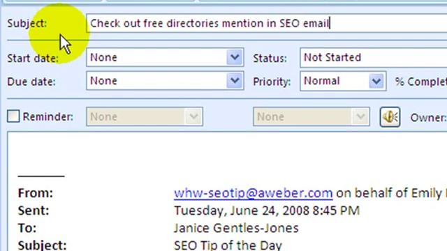 How To Convert An Email Into An Outlook Task смотреть онлайн
