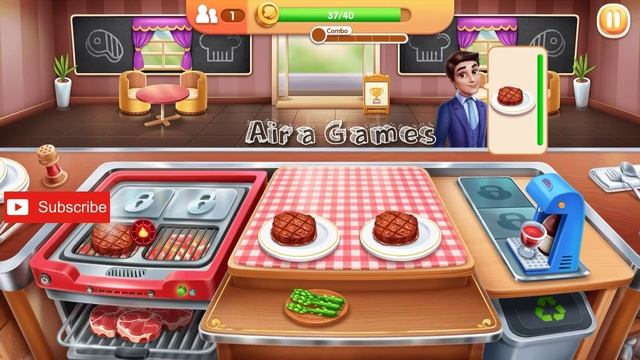 My Cooking Restaurant Food Cooking Games (Level 1-4) - Android Games смотреть онлайн