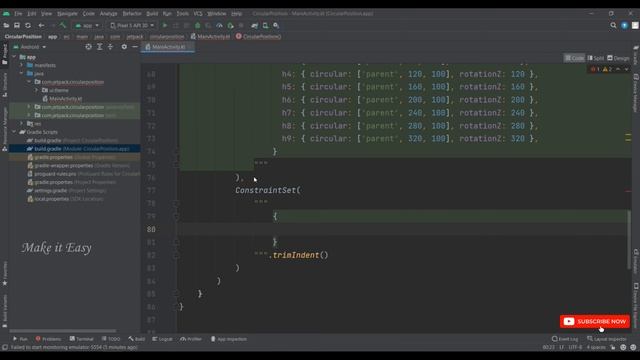 How to Implement MotionLayout Circular Position in Jetpack Compose | Android | Kotlin | Make it Eas смотреть онлайн