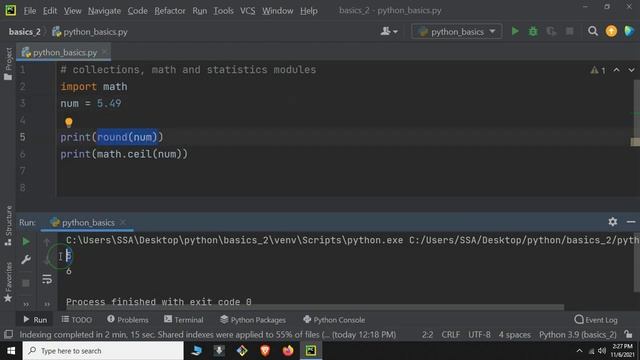 Python Tagalog Tutorial #105 - collections, math and statistics module - optional смотреть онлайн