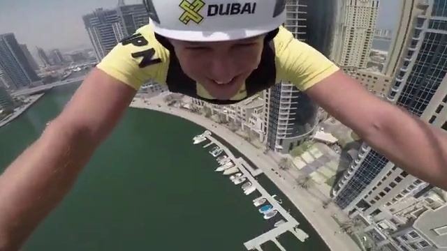 Worlds Longest Urban Zip Line - XLine Dubai смотреть онлайн