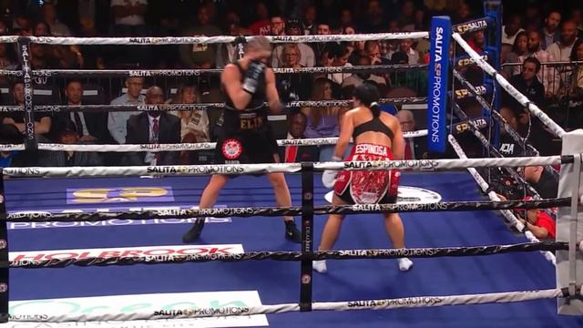 ALICIA "THE EMPRESS" NAPOLEON ESPINOSA VS ELIN CEDERROOS смотреть онлайн