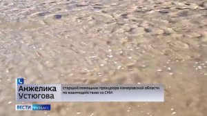 В Кузбассе золотодобытчики загрязняют реку Кию