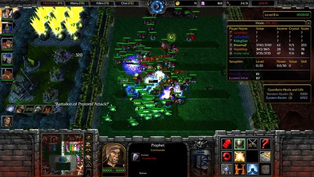 Warcraft 3 Classic HellHalt TD Competitive #35No sounds смотреть онлайн