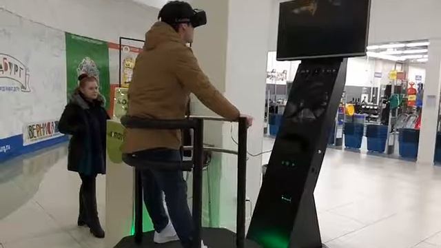 Очки виртуальной реальности в ТЦ "Вернисаж" Ярославль смотреть онлайн