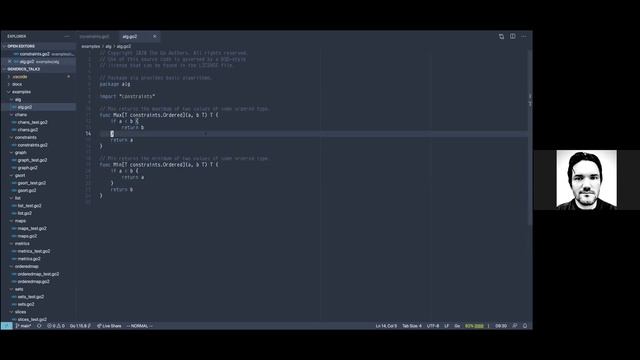 Generics in Go: A Look at the Current Design Draft | hatchpad смотреть онлайн