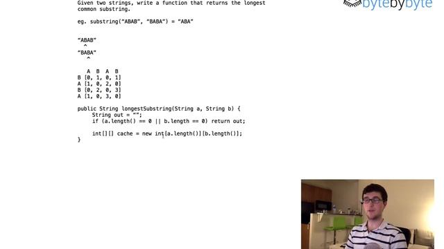 Interview Question: Longest Common Substring смотреть онлайн