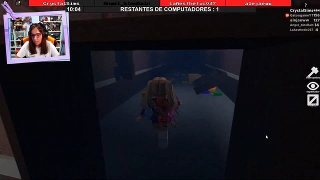 NO ENCUENTRO EL CAMINO PARA LLEGAR Y SALVARLE | FLEE THE FACILITY ROBLOX | CRYSTALSIMS смотреть онлайн