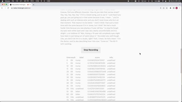 Real-Time In-Memory Speaker Verification and Speech Recognition demo-3 with speechbrain, whisper смотреть онлайн