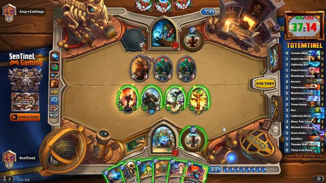 Hearthstone Totemtinel 2.0 (Totem Shaman) смотреть онлайн