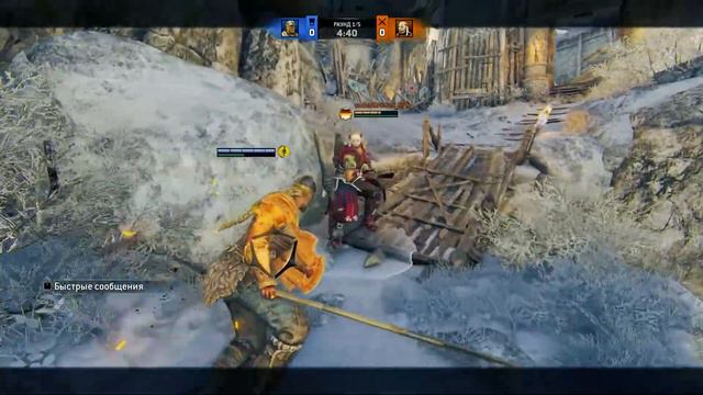 Горю и не понимаю что происходит 3 минуты подряд - For honor смотреть онлайн