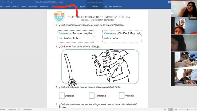 LEEMOS UN TEXTO TEATRAL PARTE 4 смотреть онлайн