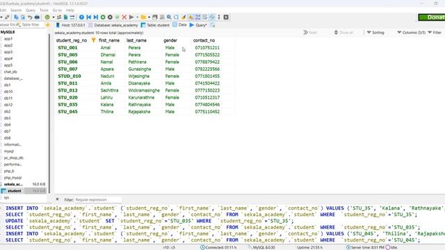 Question set 6: Database Management System: Java Institute смотреть онлайн