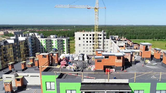 Янила Драйв 2 и Янила Кантри 3 - ход строительства. Май 2021 смотреть онлайн