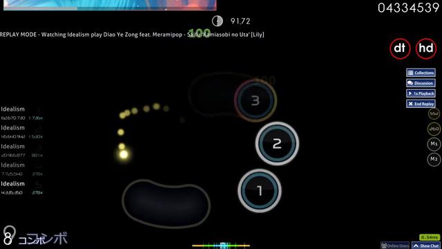 osu! | Saifu 'Kamiasobi no Uta' [Lily] +HDDT 88.79% PASS | 2ND DT PASS | BEST DT ACC & MISSCOUNT смотреть онлайн