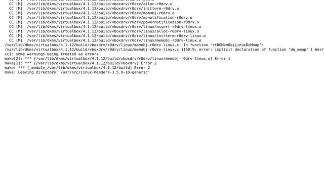Ubuntu: Virtualbox on Ubuntu 12.04 and 3.5 kernel compilation problem (2 Solutions!!) смотреть онлайн