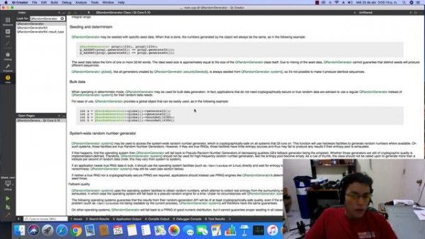 Tutorial Qt Creator - QRandomGenerator
