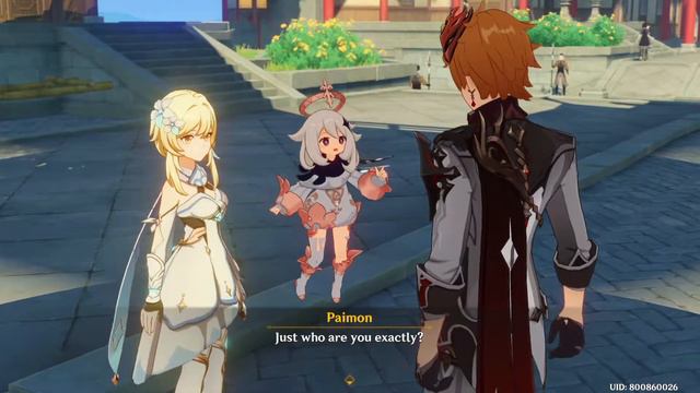 Genshin Impact - Cute Paimon Reaction смотреть онлайн
