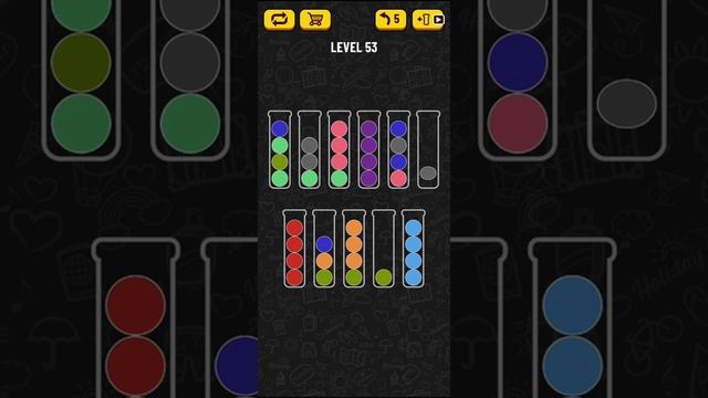 Ball Sort Puzzle - level 53 смотреть онлайн