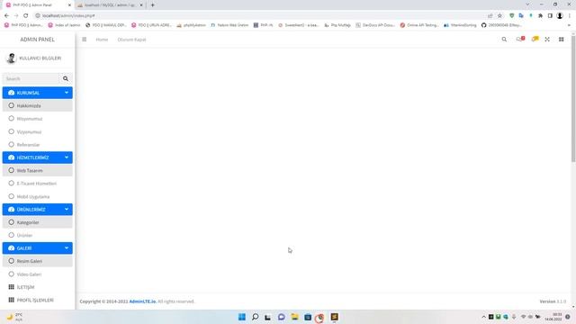 Php Admin Panel D25 Kullanıcı İşlemleri смотреть онлайн