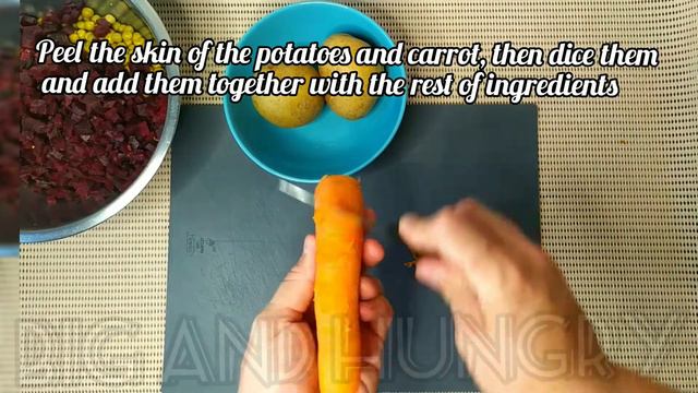 Russian Vinaigrette Salad| Delicious• Easy| Big and Hungry| смотреть онлайн