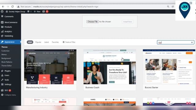 How to install WordPress themes or Templates on GoDaddy CPanel | WordPress Websites Setup in Hindi смотреть онлайн