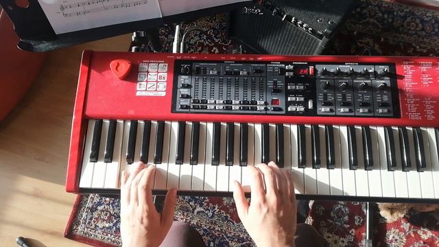 Queens Of The Stoneage - Vampyre Of Time And Memory - Piano Play-through With Transcription PDF