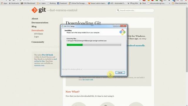 Installing Git and TortiseGit on Windows смотреть онлайн