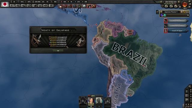 Hearts Of Iron 4: WORLD SPLIT INTO CONTINENTS (WHO WILL WIN) смотреть онлайн