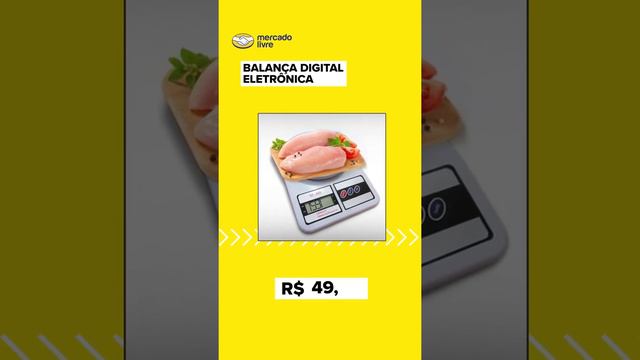Balança Digital Eletrônica De Precisão Até 10kg Cozinha смотреть онлайн
