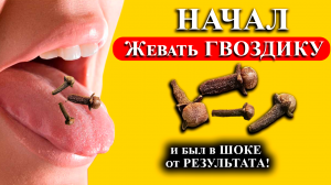 Просто начал жевать ГВОЗДИКУ и избавился от 10 недугов !!! Польза и вред гвоздики. #гвоздика
