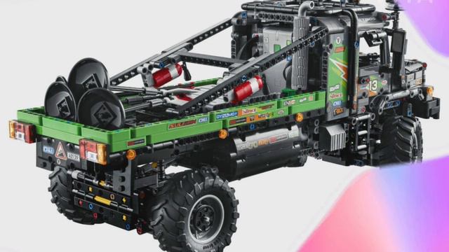 Lego Technic Mercedes Benz Zetros trial truck 42129 смотреть онлайн