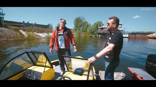 лОдкА Триера 460. Обзор и тест лодки на воде. Дельфин и функционал. Мотор 60 лс. смотреть онлайн
