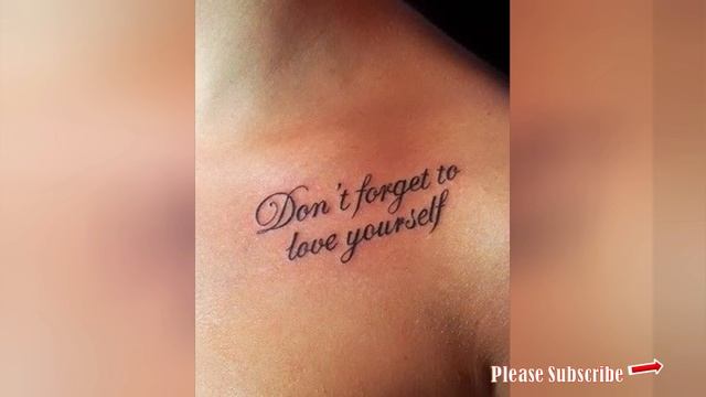 Awesome Quote Tattoos смотреть онлайн