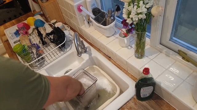 Washing up the Ninja 3 in 1 Auto iQ food processor and blender смотреть онлайн