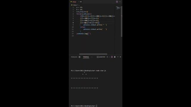 How To Create Star Pattern In Java Script смотреть онлайн
