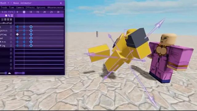 Roblox Studio, How to make a Stand Kick Animation using Moon Animator. смотреть онлайн